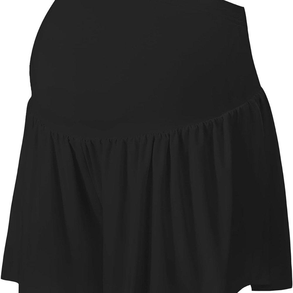 Athletic Maternity Over the Belly Shorts